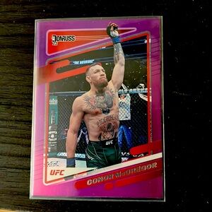 2022 Conor Mcgregor Purple Holo Donruss Panini